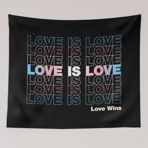Item preview, Love is Love - Transexual Pride Flag designed and sold by AoifeJynx.