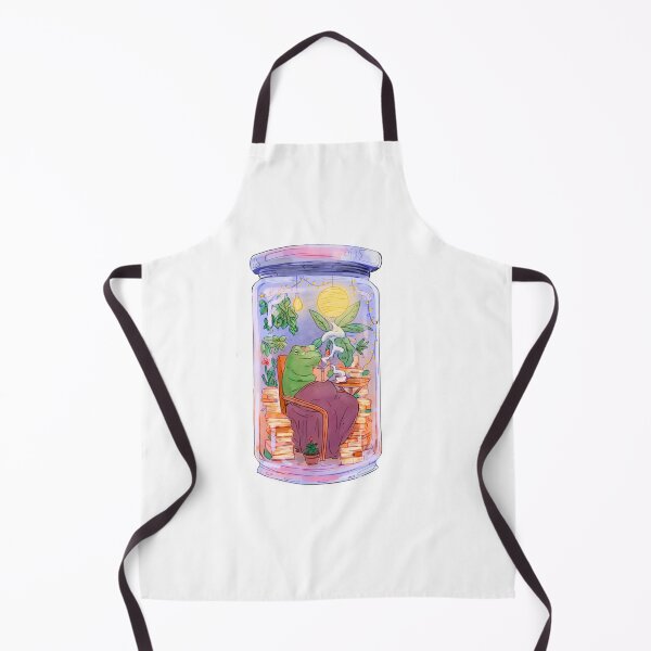 Item preview, \frog-animal-reading-in-jar-t-shirt-design. designed and sold by JAMALSTORE92.