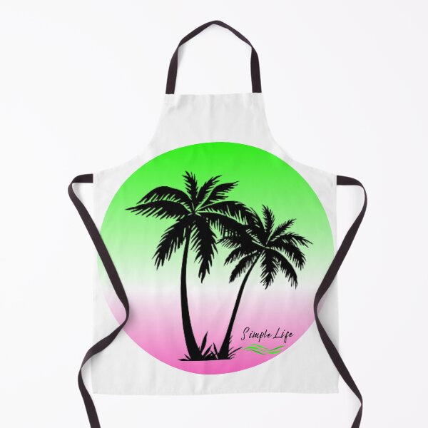 Item preview, Palm Trees Simple Life Green and Pink designed and sold by SimpleSteve.