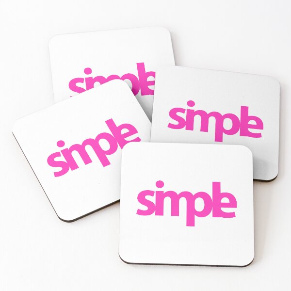 Item preview, Simple (pink) designed and sold by FattoAMano.