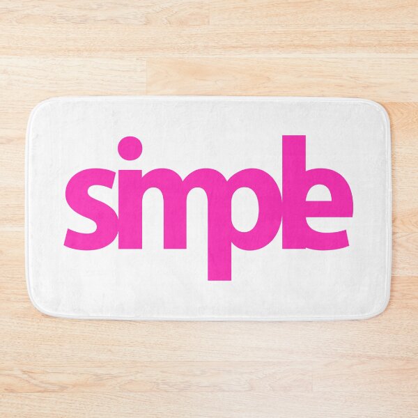 Item preview, Simple (pink) designed and sold by FattoAMano.