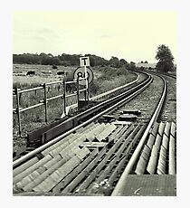walk the line Photographic Print