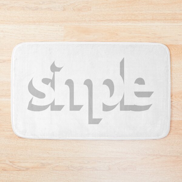 Item preview, Simple (3D white) designed and sold by FattoAMano.