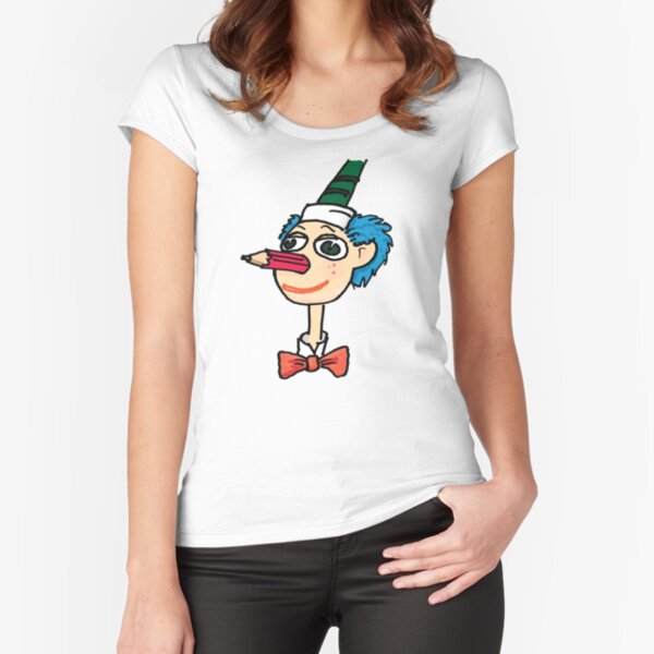 Mr Squiggle Tribute Fitted Scoop T-Shirt