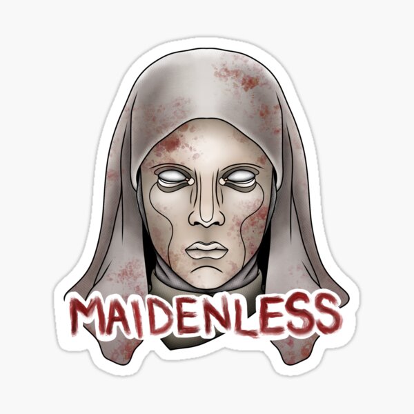 Maiden-less Sticker for Sale by xgoblinx026