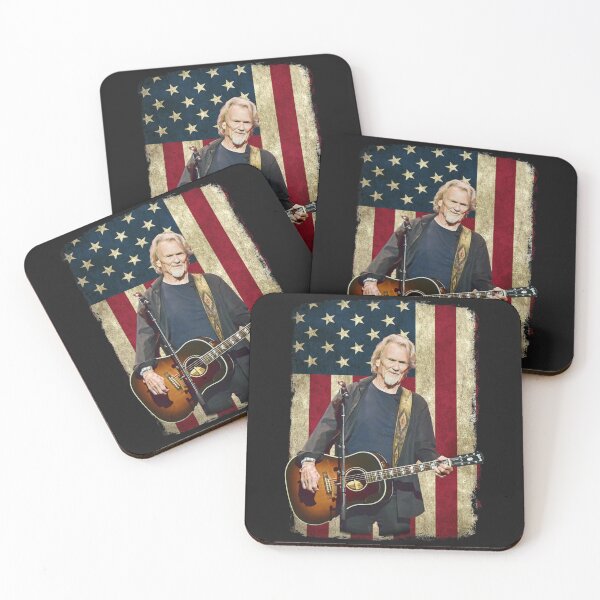Item preview, Vintage American Flag Kris tofferson Legend designed and sold by Andonicka0.