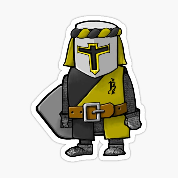 Bit Knight Sticker