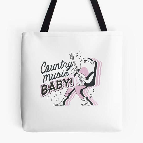 Item preview, country-music-baby-frog-cartoon-t-shirt-design designed and sold by JAMALSTORE92.