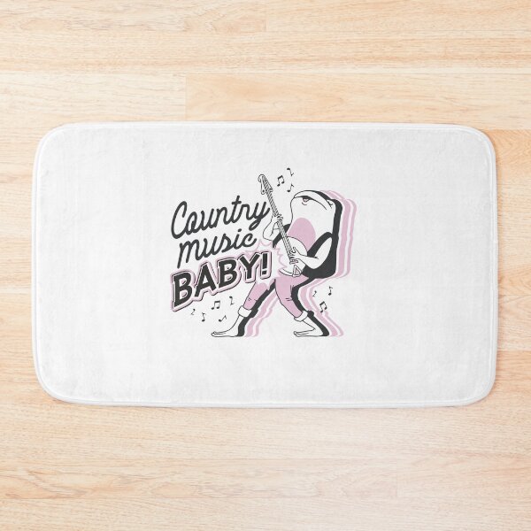 Item preview, country-music-baby-frog-cartoon-t-shirt-design designed and sold by JAMALSTORE92.