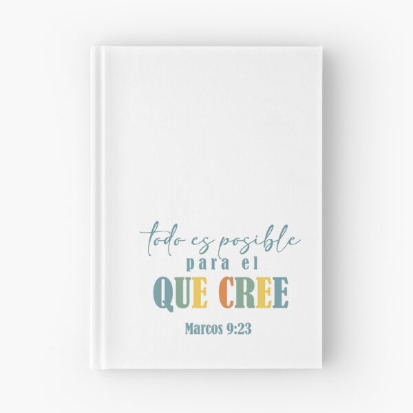 Item preview, Marcos 9:23, Spanish Bible Verse designed and sold by Aryam Quotes.