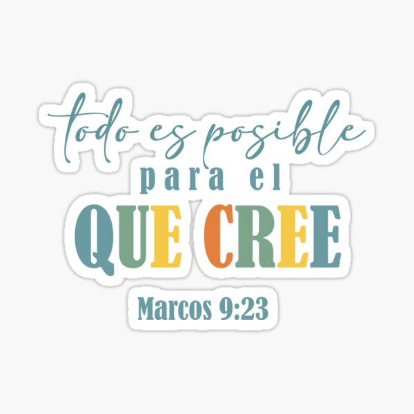 Marcos 9:23 - Versículo da Bíblia 