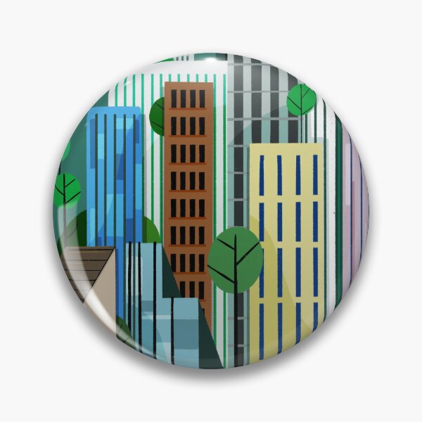Item preview, cityscape designed and sold by James Boast.