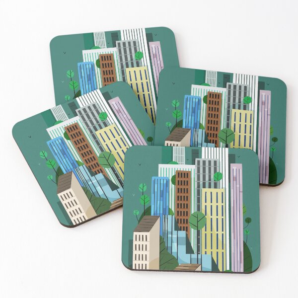 Item preview, cityscape designed and sold by James Boast.
