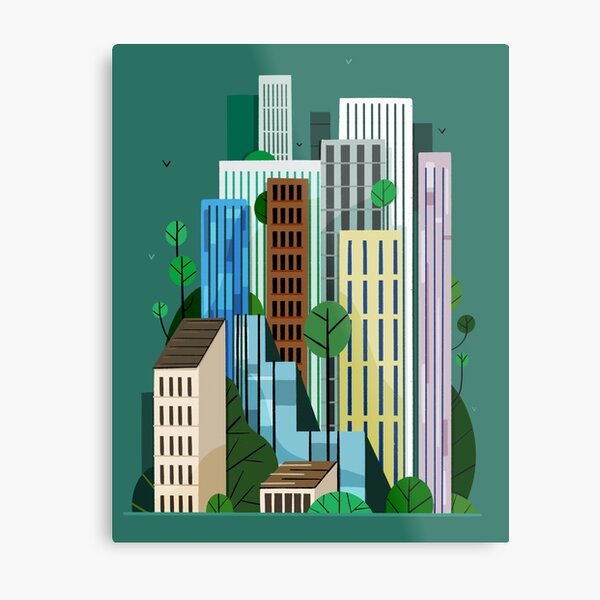Item preview, cityscape designed and sold by James Boast.