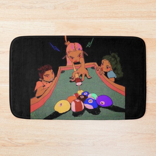 Item preview, Girls Playing Pool designed and sold by GroovySmolBean.