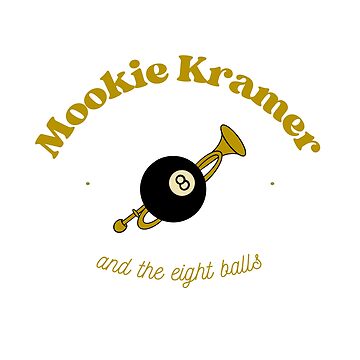Mookie Kramer & The 8-Balls Album Cover T-Shirt cute clothes Tee
