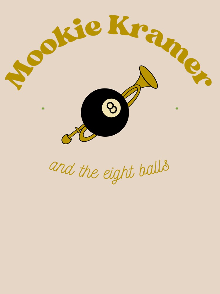 Mookie Kramer & The 8-Balls Album Cover T-Shirt cute clothes Tee