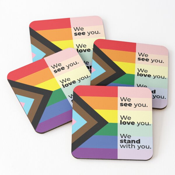 Item preview, We see you. We love you. We stand with you. designed and sold by Just1Voice.
