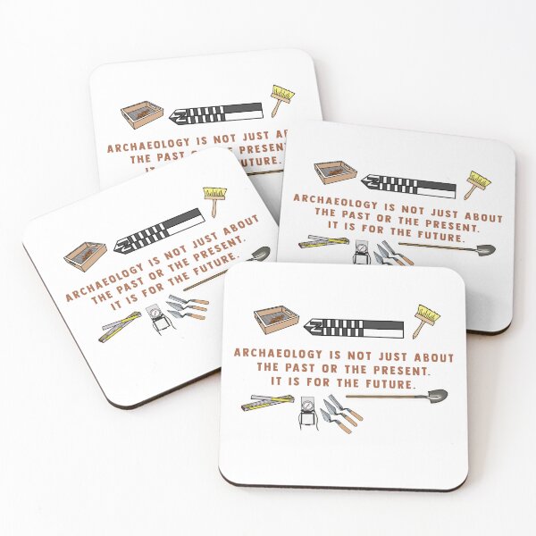 Item preview, Archaeology Quote with Archaeology Icons designed and sold by ArchaeoAndASL.