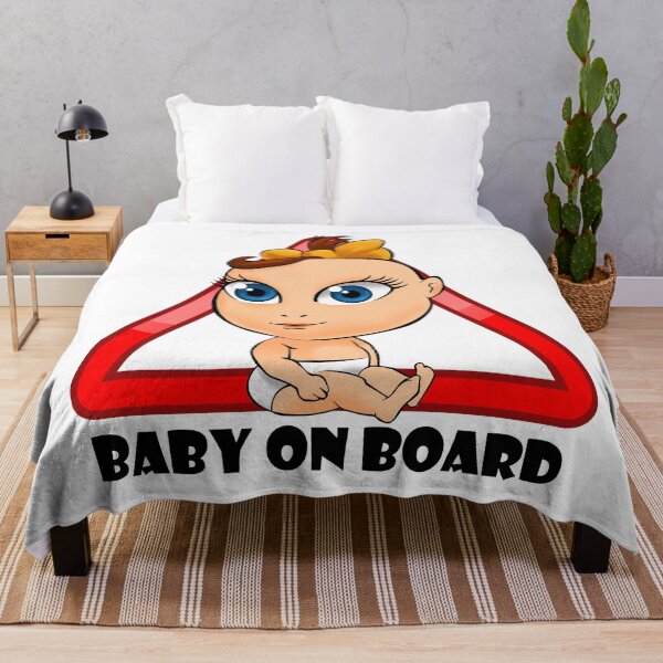 Item preview, Baby on Board Caution Sign  designed and sold by Digi Artworks Store.