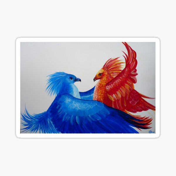 Dance of ice and fire Sticker