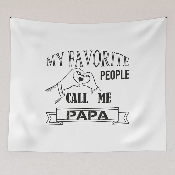 Item preview, My Favorite People Call Me PAPA Tshirt Funny Fathers Day Tee for Guys designed and sold by OSTONSHOP.