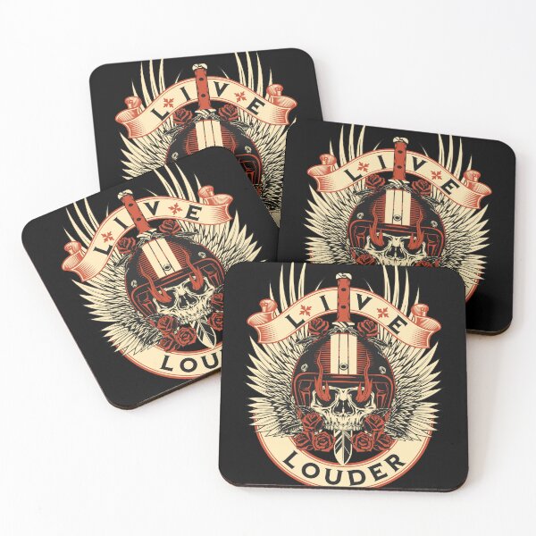 Item preview, Live Louder Metal Music Festival Punk Rock designed and sold by CattlettArt.