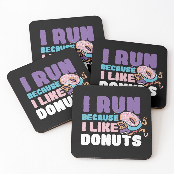 Item preview, I run because I like Donuts designed and sold by Stayfrostybro.