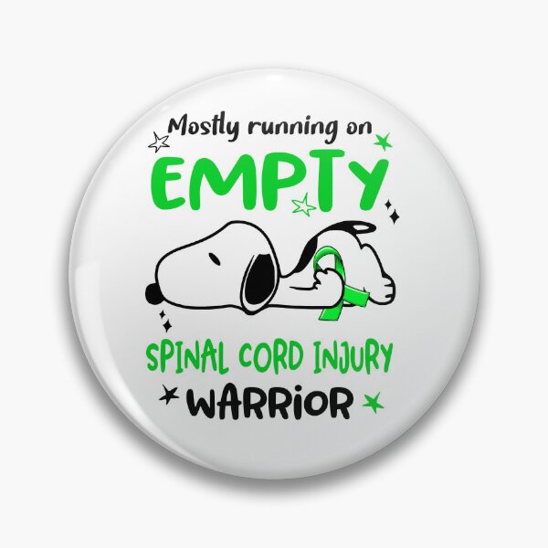 Item preview, Mostly Running on Empty Spinal Cord Injury Warrior designed and sold by Wlsnpeggy.