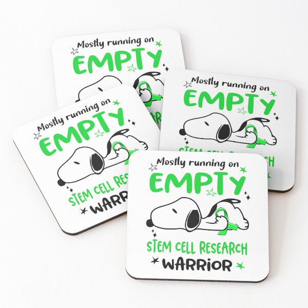 Item preview, Mostly Running on Empty Stem Cell Research Warrior designed and sold by Wlsnpeggy.