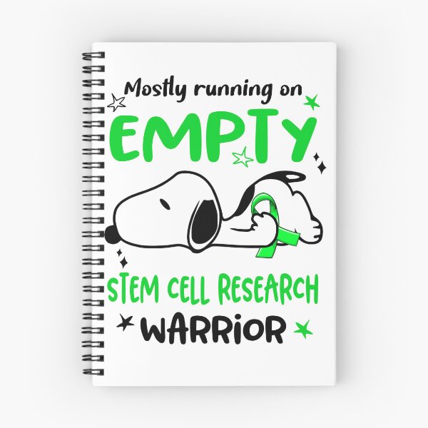 Item preview, Mostly Running on Empty Stem Cell Research Warrior designed and sold by Wlsnpeggy.