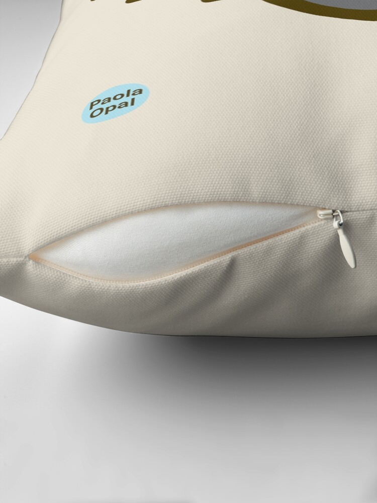 Thumbnail 2 of 4, Pillow, Spookie the Bat from the Simply Small Series designed and sold by PaolaOpal.