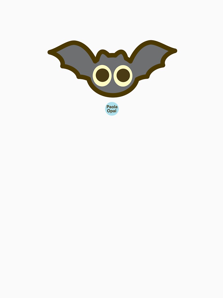 Thumbnail 7 of 7, Classic T-Shirt, Spookie the Bat from the Simply Small Series designed and sold by PaolaOpal.