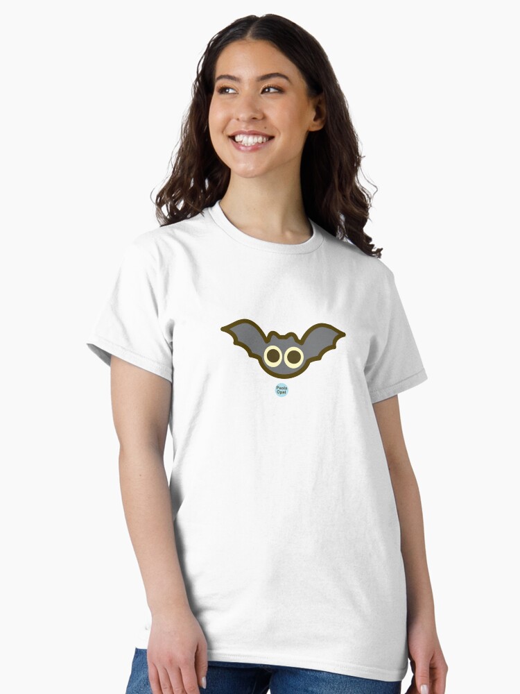 Thumbnail 2 of 7, Classic T-Shirt, Spookie the Bat from the Simply Small Series designed and sold by PaolaOpal.