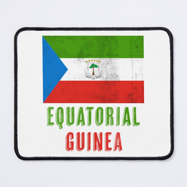 Item preview, Flag of Equatorial Guinea "Grunge" look. designed and sold by KTSubz Faith & Fun Designs.