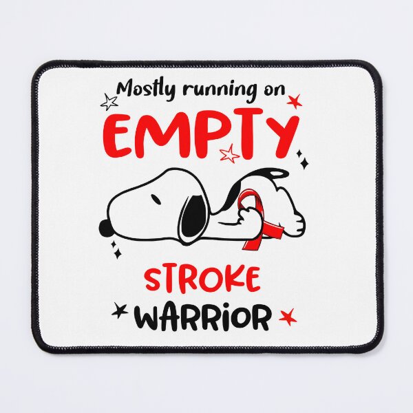 Item preview, Mostly Running on Empty Stroke Warrior designed and sold by Wlsnpeggy.