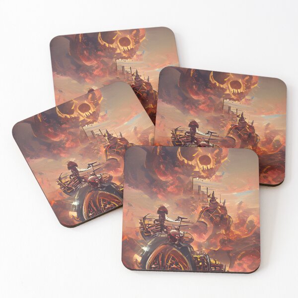 Item preview, Devil's Highway Dystopian Art designed and sold by CreepyKaleidopi.