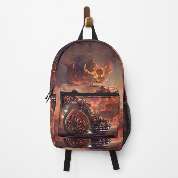 Item preview, Devil's Highway Dystopian Art designed and sold by CreepyKaleidopi.