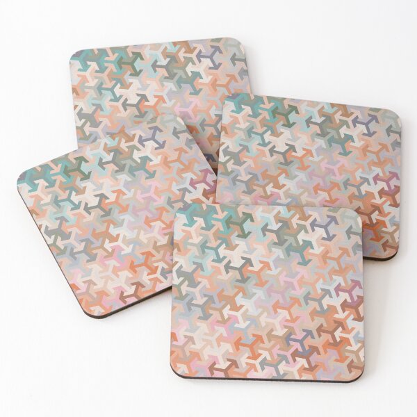Item preview, Geometric arrow cubes print designed and sold by creativemonsoon.