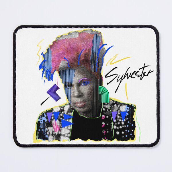 Item preview, SLVSTR DISCO QUEEN white and color background designed and sold by DiscoDiscoMx.