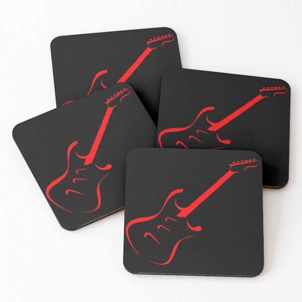 Item preview, Copy of Red guitar silhouette  designed and sold by DolphinsDoodle.