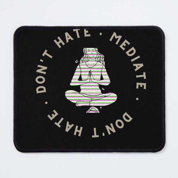 Item preview, Yoga Don't Hate Meditate Peace Yoga Spiritual  designed and sold by Noussairox.