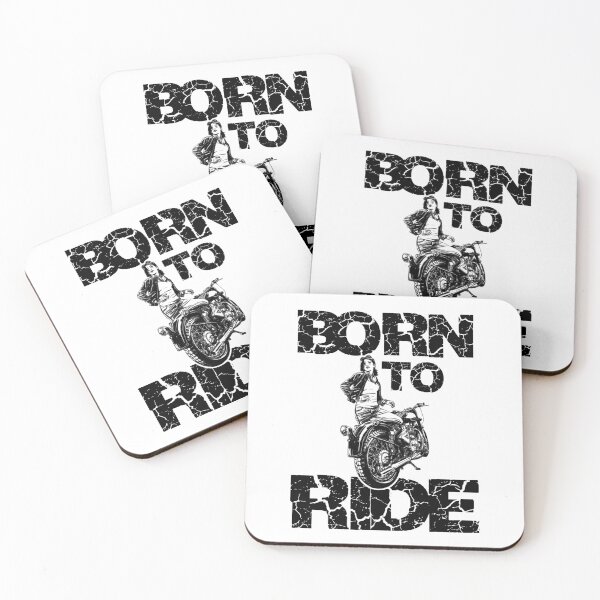 Item preview, motorcycle riding shirt summer badass born to ride designed and sold by la-petite-folie.