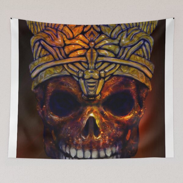 Item preview, Golden Crown Amber Skull designed and sold by sodsworld.