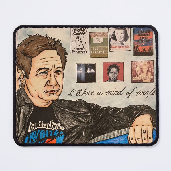 Item preview, David Duchovny in the Chair  designed and sold by Grungekid84.