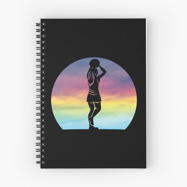 Item preview, Netball Player Gift Retro Sunset Netball Lover designed and sold by MintedFresh.
