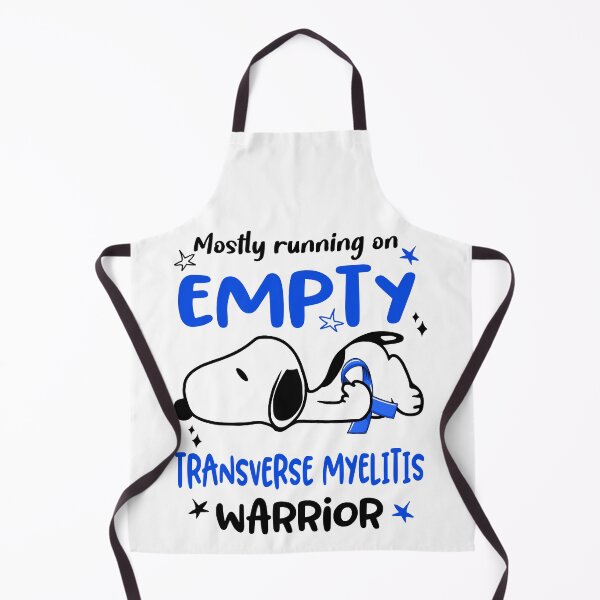 Item preview, Mostly Running on Empty Transverse Myelitis Warrior designed and sold by Wlsnpeggy.