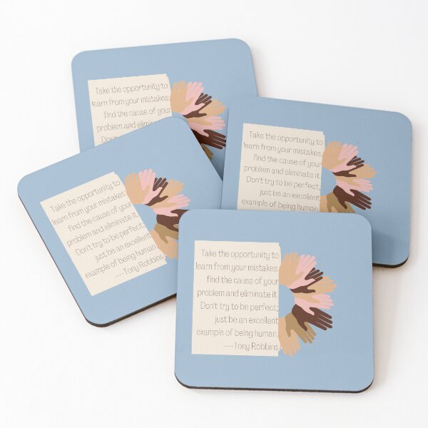 Item preview, Take the opportunity to learn from your mistakes design Tony Robbins designed and sold by tranquilbeach.