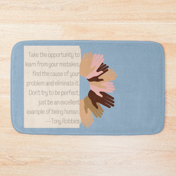 Item preview, Take the opportunity to learn from your mistakes design Tony Robbins designed and sold by tranquilbeach.