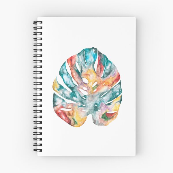 Item preview, Colourful Cheese Plant Leaf - Botanical designed and sold by Leela's House.